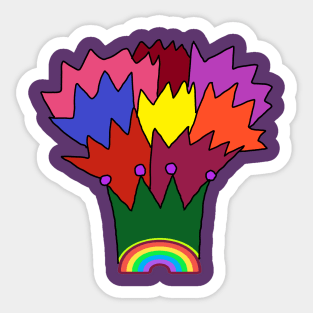 mothers day carnations Sticker